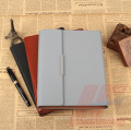 A5 Travel Filler Papel PU Leather Notebook com banco de energia